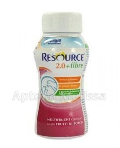 RESOURCE 2.0 FIBRE Smak owoców leśnych - 200 ml - Apteka internetowa Melissa