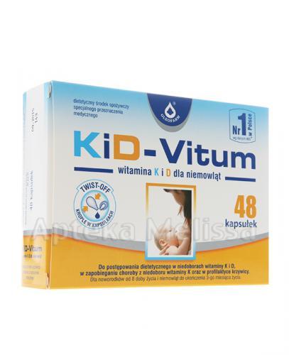 KID-VITUM Witamina K i D twist-off - 48 kaps. - Apteka internetowa Melissa