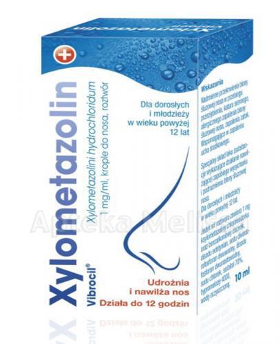  XYLOMETAZOLIN VIBROCIL Krople do nosa - 10 ml - Apteka internetowa Melissa  