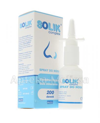 SOLIK Complex Spray do nosa - 20 ml - Apteka internetowa Melissa