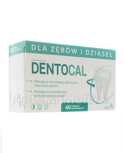 DENTOCAL Dla zębów i dziąseł - 60 tabl. - Apteka internetowa Melissa