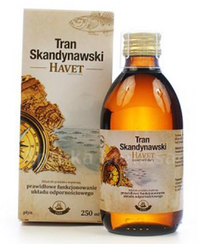 HAVET Tran skandynawski - 250 ml - Apteka internetowa Melissa