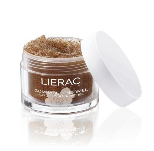 LIERAC GOMMAGE SENSORIELLES Zmysłowy peeling do ciała z ekstraktami z 3 białych kwiatów - 175 ml - Apteka internetowa Melissa