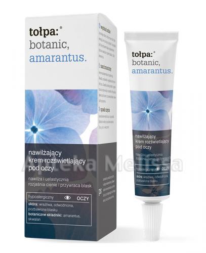 TOŁPA BOTANIC AMARANTUS Nawilżający krem rozświetlający pod oczy - 10 ml - Apteka internetowa Melissa