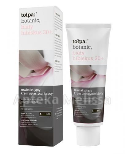 TOŁPA BOTANIC BIAŁY HIBISKUS 30+ Rewitalizujący krem uelastyczniający na noc - 40 ml - Apteka internetowa Melissa
