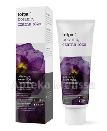 TOŁPA BOTANIC CZARNA RÓŻA Odżywczy krem-miód regenerujący bogaty na noc - 40 ml - Apteka internetowa Melissa
