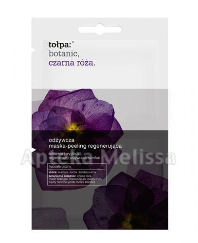 TOŁPA BOTANIC CZARNA RÓŻA Odżywcza maska-peeling regenerująca - 2 x 6 ml - Apteka internetowa Melissa