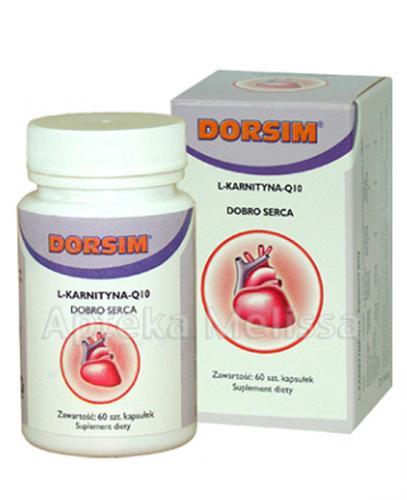 DORSIM L-KARNITYNA + Q10 - 60 kaps. - Apteka internetowa Melissa