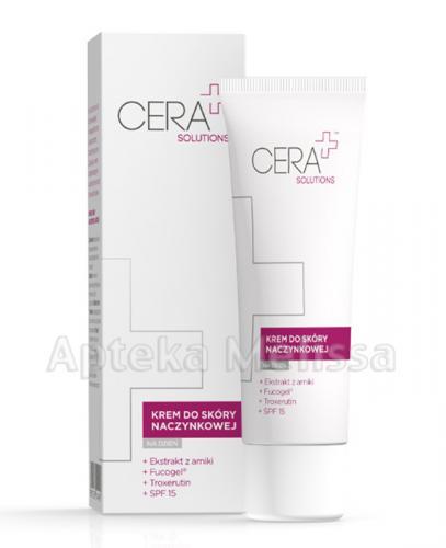 CERA PLUS SOLUTIONS Krem do skóry naczynkowej na dzień - 50 ml - Apteka internetowa Melissa