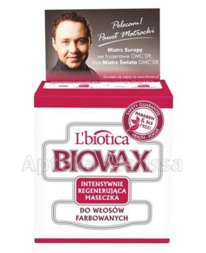 BIOVAX DO WŁOSÓW FARBOWANYCH Intensywnie regenerująca maseczka - 250 ml - Apteka internetowa Melissa