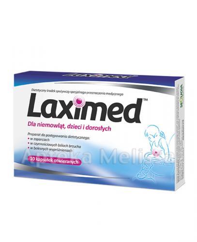 LAXIMED Na zaparcia dla niemowląt, dzieci i dorosłych - 10 kaps. - Apteka internetowa Melissa