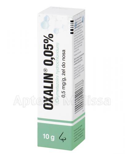 OXALIN 0,05% Żel do nosa - 10 g - Apteka internetowa Melissa  