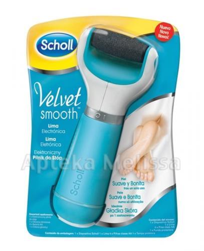 SCHOLL VELVET SMOOTH Elektroniczny pilnik do stóp - 1 szt. - Apteka internetowa Melissa