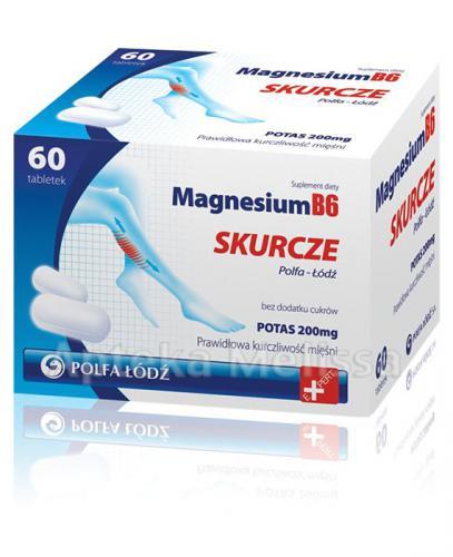 MAGNESIUM B6 SKURCZE - 60 tabl. - Apteka internetowa Melissa