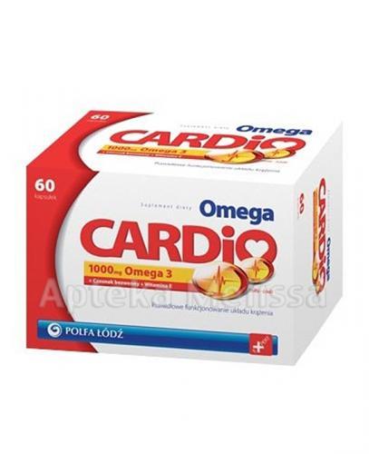 OMEGA-3 CARDIO 1000 mg - 60 kaps. - Apteka internetowa Melissa