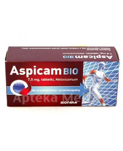 ASPICAM BIO 7,5 mg - 20 tabl. - Apteka internetowa Melissa