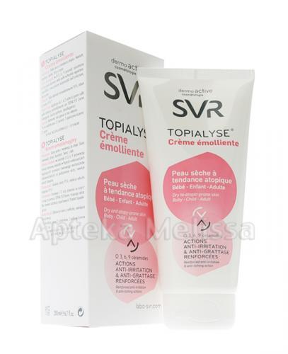 SVR TOPIALYSE CREME EMOLLIENTE Krem do skóry atopowej i wrażliwej - 200 ml - Apteka internetowa Melissa