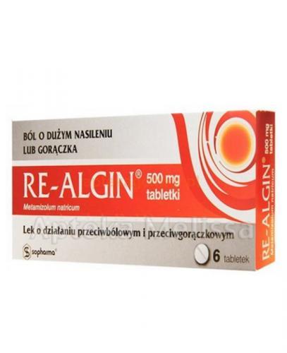  RE-ALGIN 500 mg - 6 tabl. - Apteka internetowa Melissa  