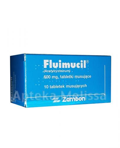 FLUIMUCIL 600 mg - 10 tabl. - Apteka internetowa Melissa