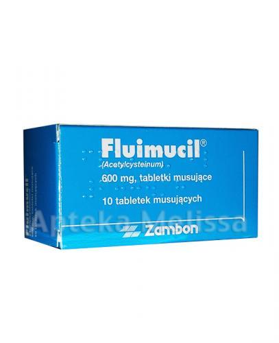  FLUIMUCIL 600 mg, 10 tabletek - Apteka internetowa Melissa  