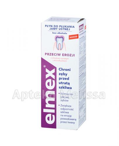 ELMEX Płyn do płukania jamy ustnej przeciw erozji - 400 ml - Apteka internetowa Melissa