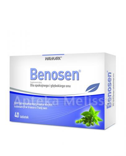 BENOSEN - 40 tabl. Na kłopoty ze snem. - Apteka internetowa Melissa