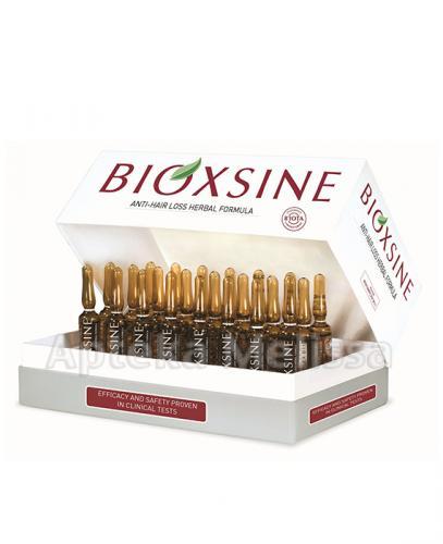 BIOXSINE Serum ziołowe przeciw wypadaniu włosów - 24 amp. + BIOXSINE szampon - 18 ml (3x6ml) - Apteka internetowa Melissa