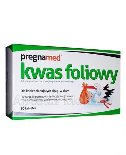  PREGNAMED Kwas foliowy - 60 tabl. - Apteka internetowa Melissa  