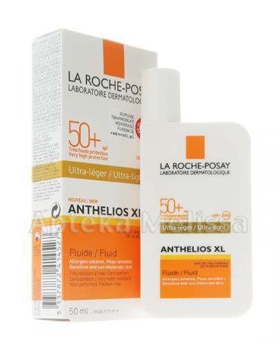  LA ROCHE ANTHELIOS XL Ultralekki fluid do twarzy SPF50+ - 50 ml - Apteka internetowa Melissa  