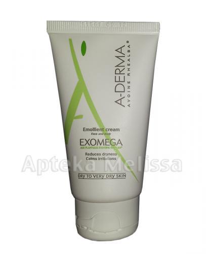 A-DERMA EXOMEGA Krem nawilżająco-zmiękczający - 50 ml - Apteka internetowa Melissa