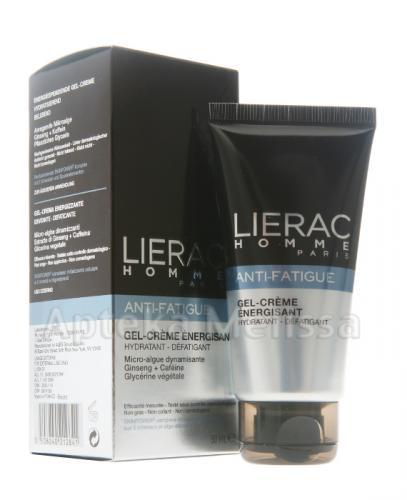 LIERAC HOMME ANTI FATIGUE Nawilżająco-energetyzujący żel-krem dla mężczyzn - 50 ml - Apteka internetowa Melissa