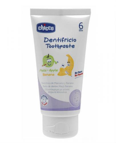 CHICCO Pasta do zębów bez fluoru 6M+ - 50 ml - Apteka internetowa Melissa