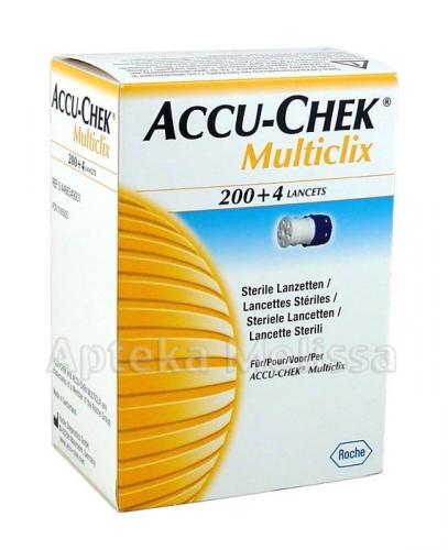 ACCU-CHEK MULTICLIX Lancety - 204 sztuk - Apteka internetowa Melissa