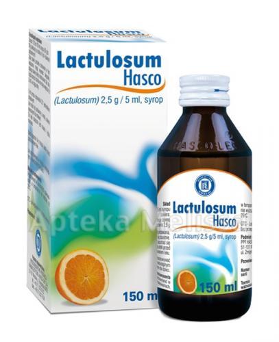 LACTULOSUM HASCO Syrop 2,5 g/5 ml - 150 ml - Apteka internetowa Melissa