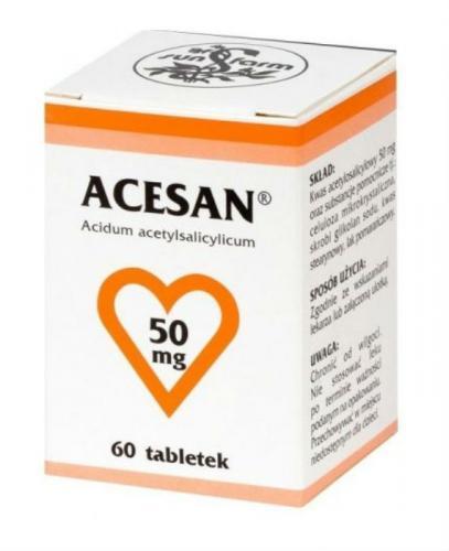 ACESAN 50 mg - 60 tabl. - Apteka internetowa Melissa