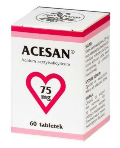 ACESAN 75 mg, - 60 tabl. - Apteka internetowa Melissa