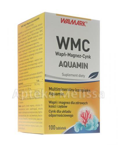 WALMARK WMC AQUAMIN Wapń-Magnez-Cynk - 100 tabl. - Apteka internetowa Melissa