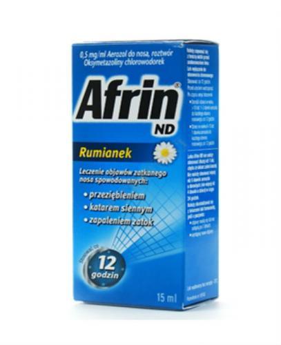 AFRIN ND Rumianek areozol do nosa 0,5 mg/ml - 15 ml - Apteka internetowa Melissa