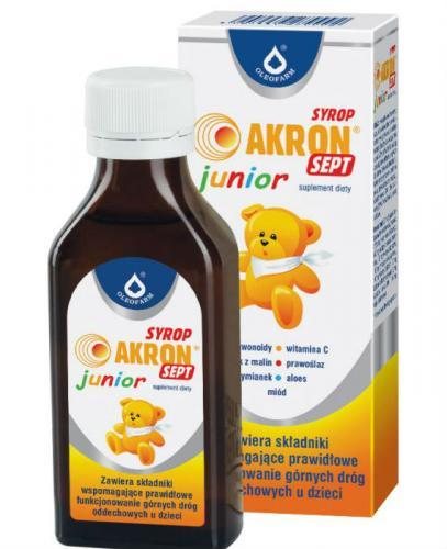 AKRON SEPT JUNIOR Syrop - 100 ml - Apteka internetowa Melissa