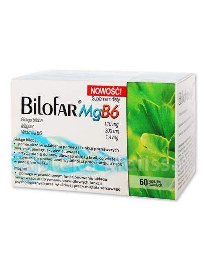BILOFAR MGB6 - 60 kaps. - Apteka internetowa Melissa