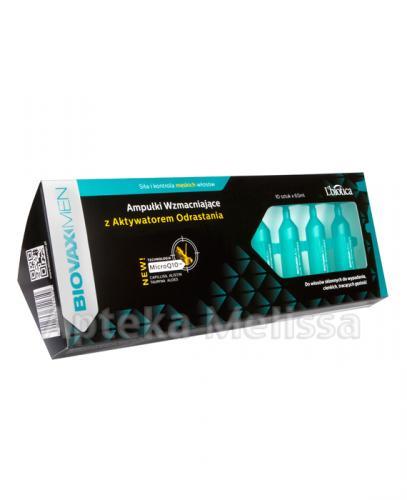 BIOVAXMEN Ampułki wzmacniające z aktywatorem odrastania - 10 amp. - Apteka internetowa Melissa