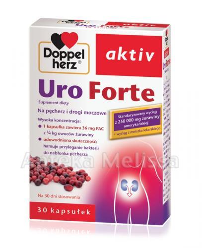 DOPPELHERZ AKTIV Uro forte - 30 kaps. - Apteka internetowa Melissa