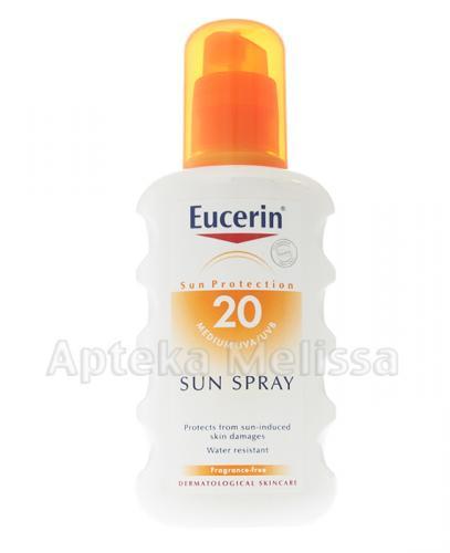  EUCERIN SUN Spray ochronny SPF20 - 200 ml - Apteka internetowa Melissa  