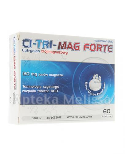 CI-TRI-MAG FORTE - 60 kaps. - Apteka internetowa Melissa