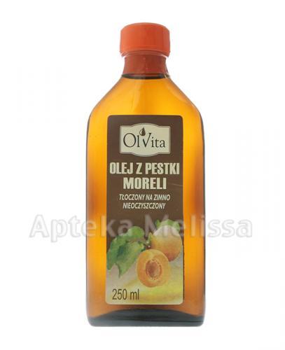 OLVITA Olej z pestki moreli tłoczony na zimno - 250 ml - Apteka internetowa Melissa