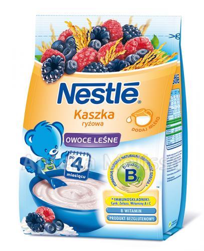 NESTLE Kaszka ryżowa owoce leśne, po 4 miesiącu - 180 g - Apteka internetowa Melissa