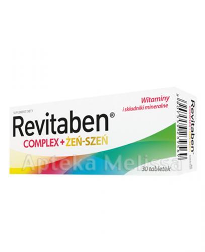 REVITABEN COMPLEX + Żeń-Szeń - 30 tabl. - Apteka internetowa Melissa