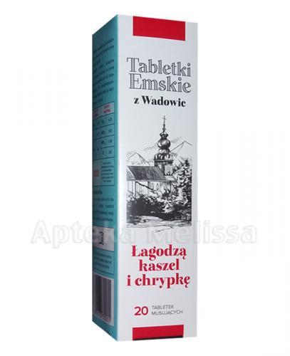 TABLETKI EMSKIE Z WADOWIC - 20 tabl. mus. - Apteka internetowa Melissa