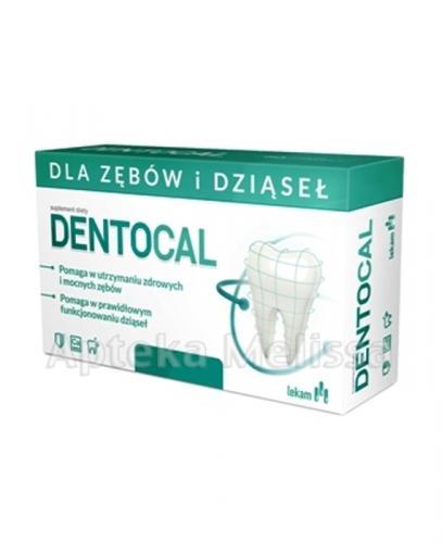 DENTOCAL Dla zębów i dziąseł - 120 tabl. - Apteka internetowa Melissa