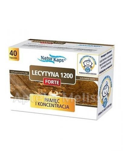  NATURKAPS LECYTYNA 1200 FORTE - 40 kaps. - Apteka internetowa Melissa  